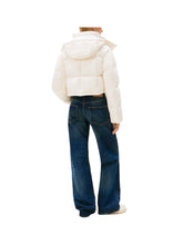 TOMMY JEANS 2USCITA Giubbotto Tommy Hilfiger Alaska Cropped Fit Bianco Bianco